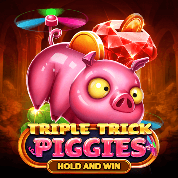 Triple Trick Piggies Hold and Win
