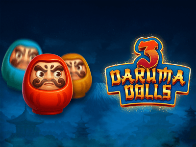 3 Daruma Dolls