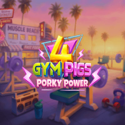 4 Gym Pigs Porky Power