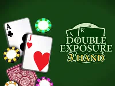 Blackjack Double Exposure 3 Hand