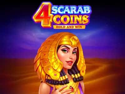 4 Scarab Coins: Hold and Win