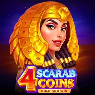 4 Scarab Coins: Hold and Win