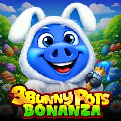 3 Bunny Pots Bonanza
