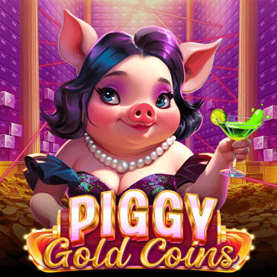 Piggy Gold Coins