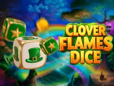 Clover Flames Dice