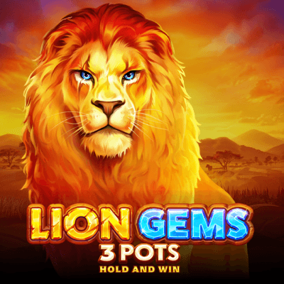 Lion Gems 3 Pots: Hold and Win