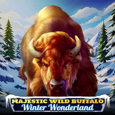 Majestic Wild Buffalo - Winter Wonderland