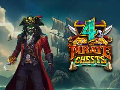 4 Pirate Chests