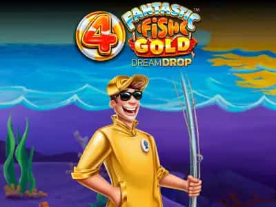 4 Fantastic Fish Gold Dream Drop