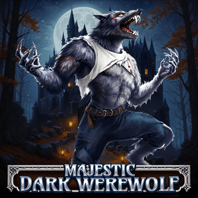 Majestic Dark Werewolf