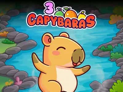 3 Capybaras