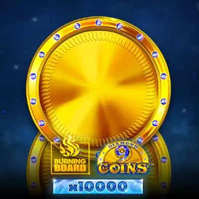 9 Coins Diamond Burning Board