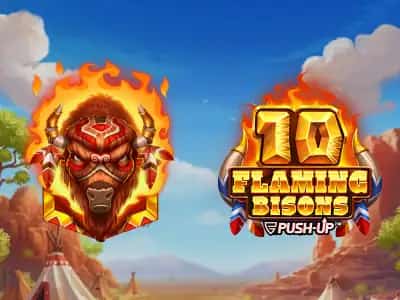10 Flaming Bisons