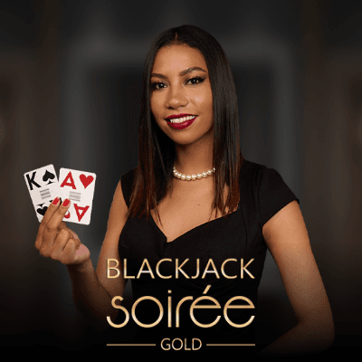 Blackjack Soirée Gold 2 Live