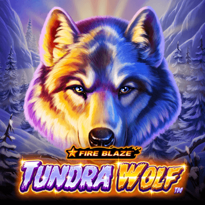 Fire Blaze Golden Tundra Wolf