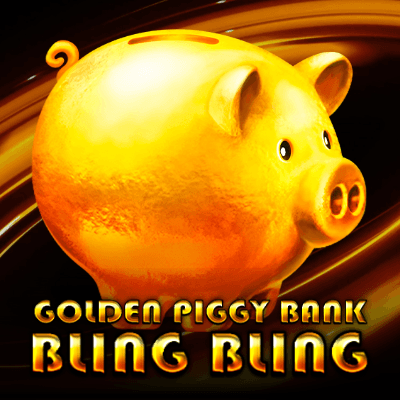 Golden Piggy Bank - Bling Bling